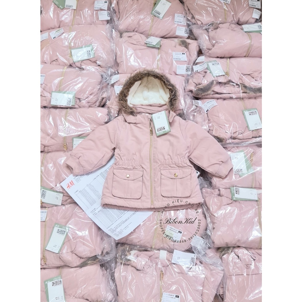 Áo Parka HM CHINA chính hãng sz từ 6-9m đến 3-4y
