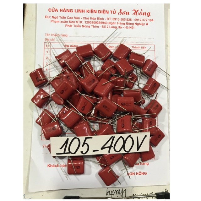 10 c   Tụ    điện     105  - 400V