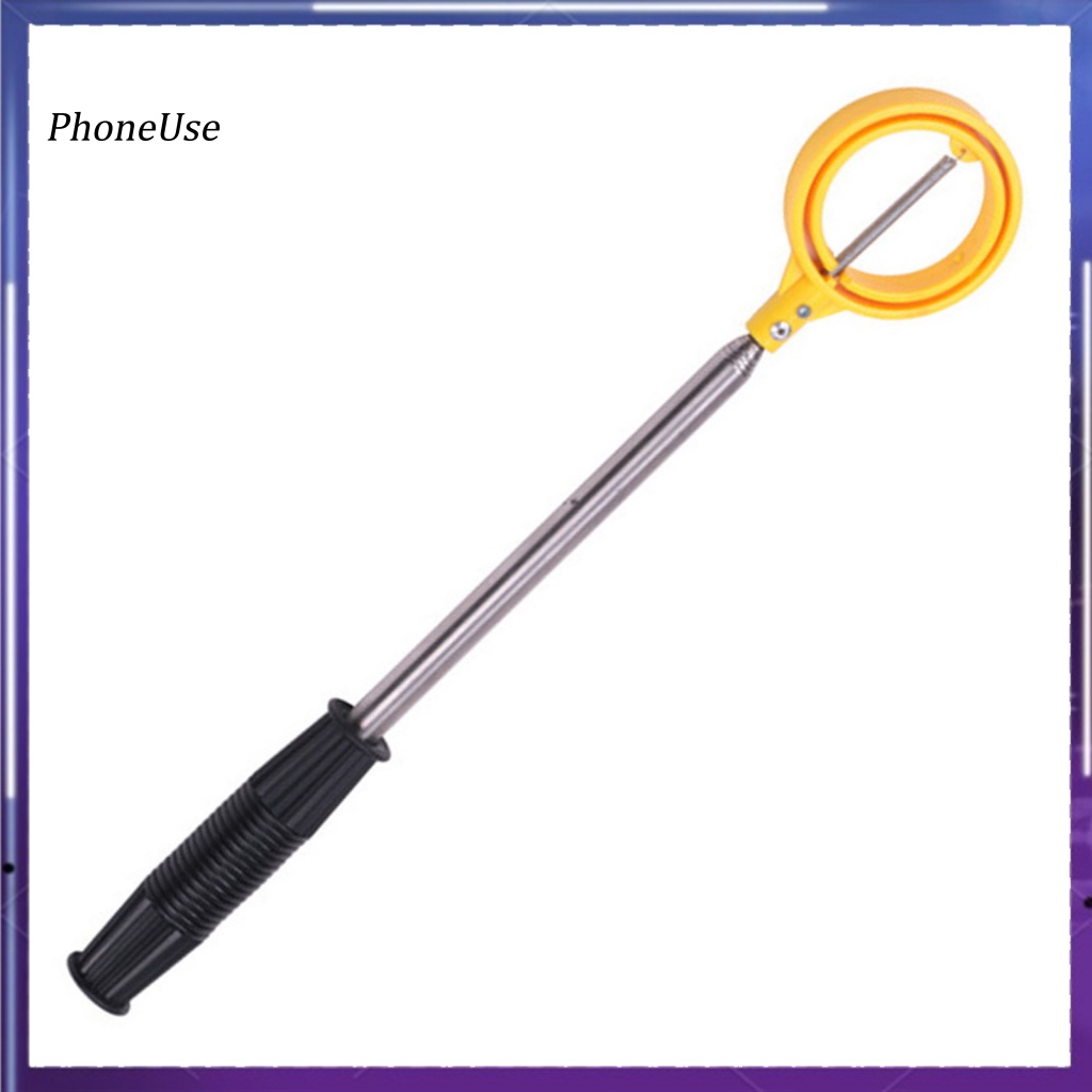 Dụng cụ nhặt bóng bằng kính thiên văn pu mở rộng tầm với của bạn trên màu xanh lá cây bằng thép không gỉ bộ lấy bóng golf hoàn hảo phụ kiện và quà tặng