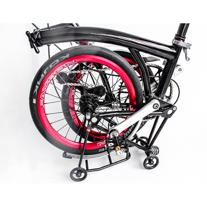 Móc Khóa Chữ E Bằng Hợp Kim Titan Chuyên Dụng Cho Xe Đạp Brompton BMX Ti