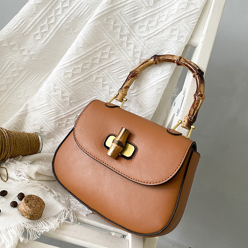 Túi Đeo Vai Bằng Tre Đơn Giản Phong Cách Cổ Điển Cho Nữ