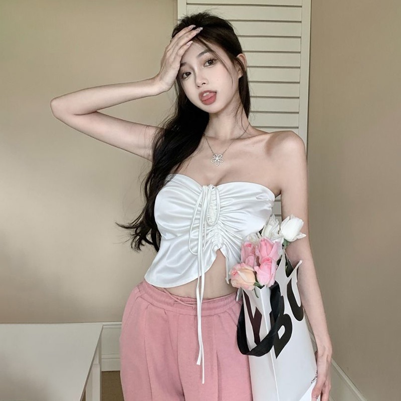 Áo Lửng Hở Rốn Phong Cách Quyến Rũ Dành Cho Nữ