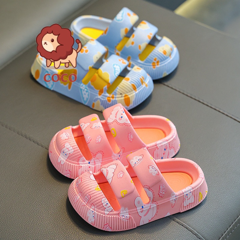 Dép Đi Trong Nhà Chống Trượt Phong Cách Công Chúa Thời Trang Mùa Hè Dành Cho Bé Trai Và Bé Gái