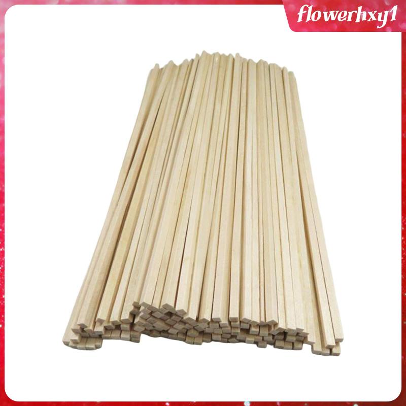 50 Que Gỗ Vuông Chưa Hoàn Thiện Làm Mô Hình Trang Trí Thủ Công