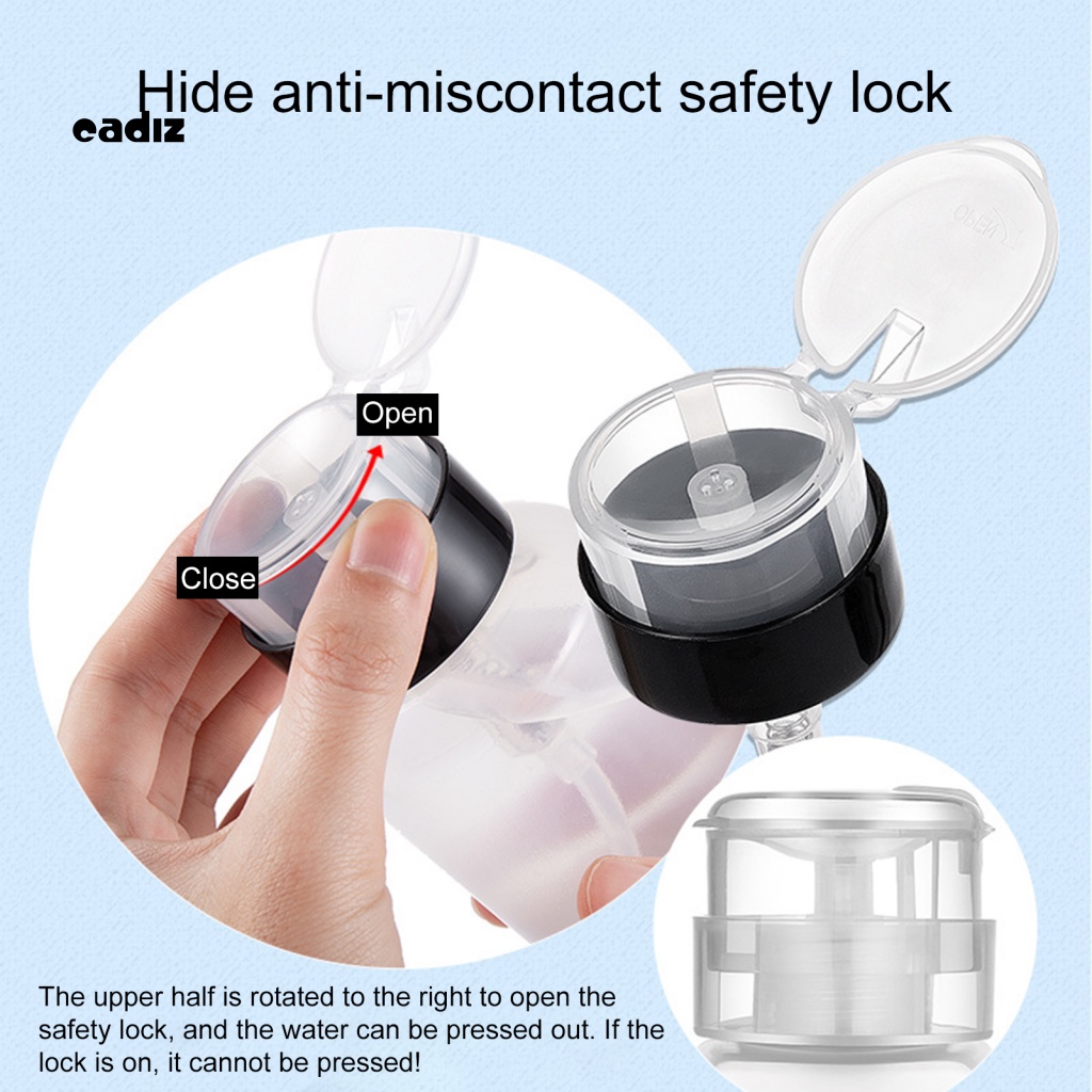 Chai Nhựa Rỗng Trong Suốt Dạng Ấn Đựng Dung Dịch Tẩy Sơn Móng Tay