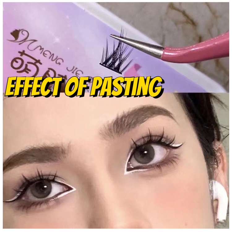 Lông Mi Giả 5 / 3 Hàng Tự Nhiên Dày Dặn Trang Điểm Mắt Tự Nhiên