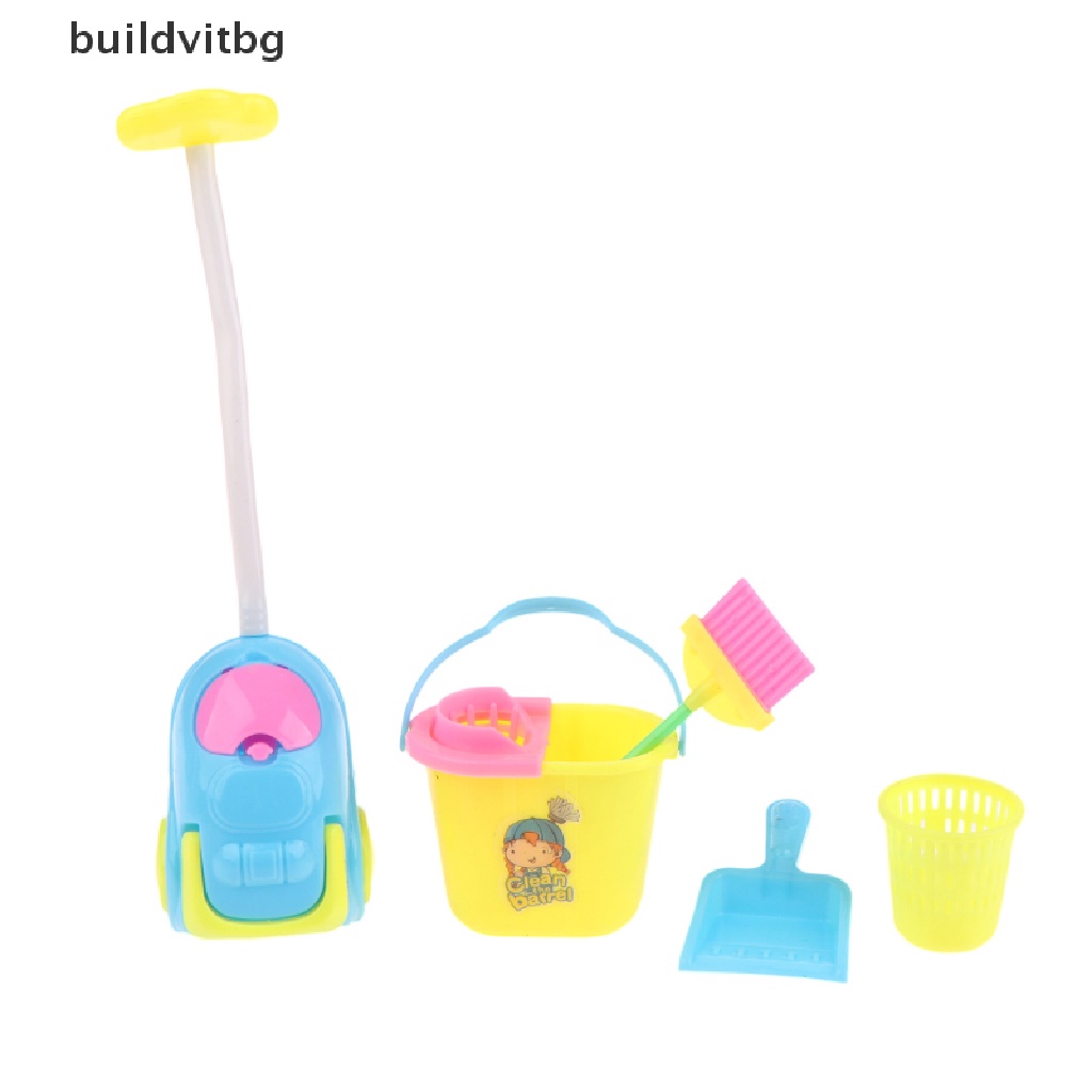 Set 6 Mô Hình Máy Hút Bụi Mini Trang Trí Nhà Búp Bê