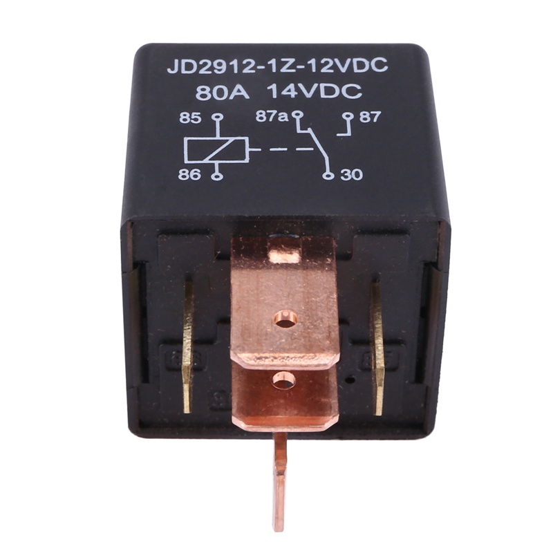 Rơ Le Nguồn 80A DC 12V 5 Pin Tự Làm Cho Xe Hơi, Xe Tải