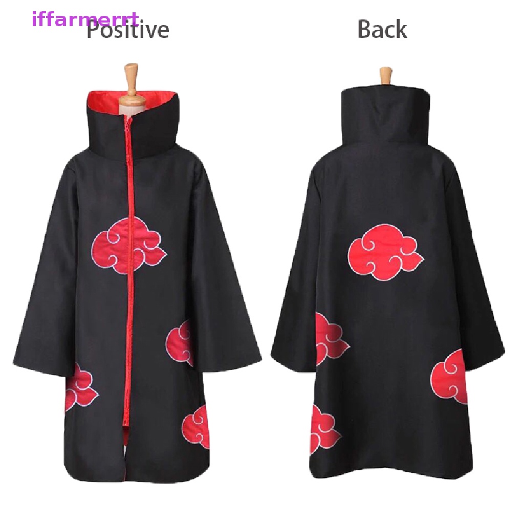 Áo Choàng Hóa Trang Nhân Vật Anime Akatsuki itachi Chất Lượng Cao