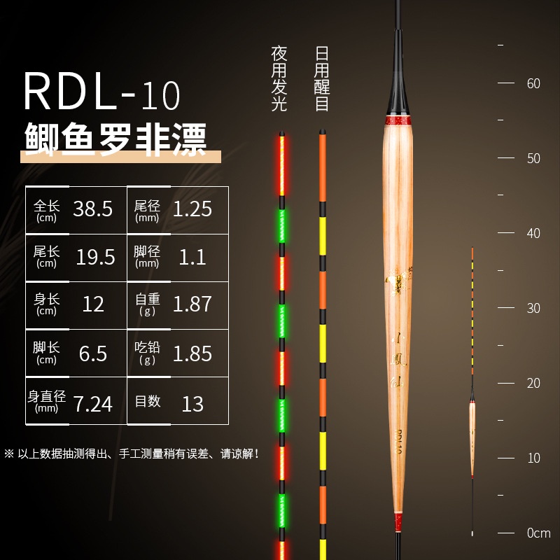 Phao cỏ lau chuyên câu cá rô ngày đêm tăm to phao Tiểu Phượng Hoàng RDL  AnhKhoaFishing