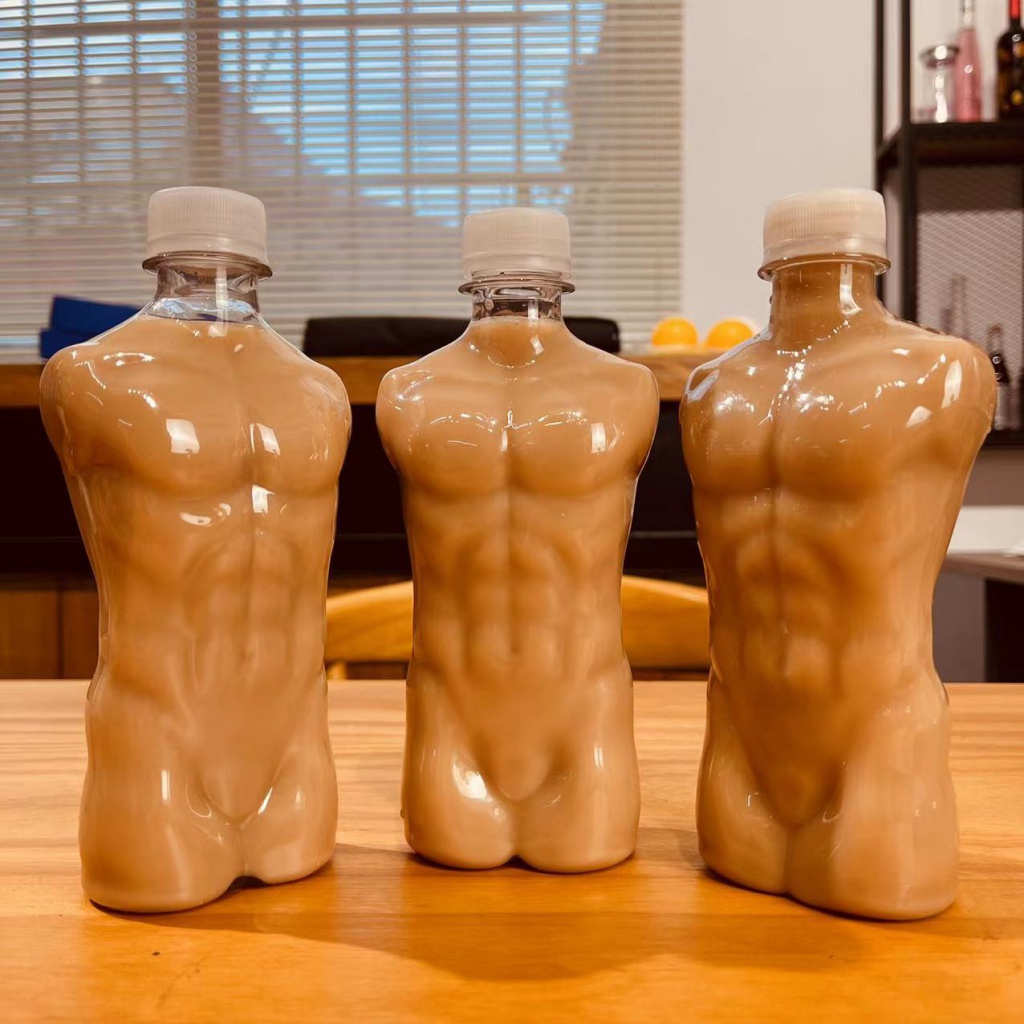 Bình Uống Nước Hình Cơ Bắp Bạn Trai / Bạn Gái colleague classmate classmate cxblinghun01. my41 Vui Nhộn Sáng Tạo