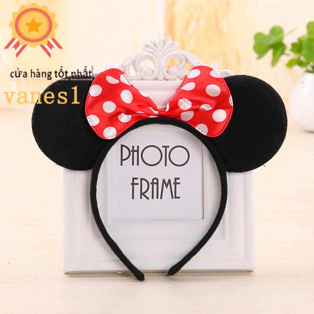 Kẹp Tóc Hình Tai Chuột Mickey Cho Bé VANES1