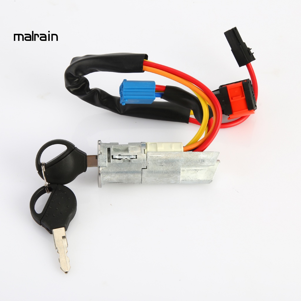 Bộ Ổ Khóa Đánh Lửa 4162P0 992712 Ốp Điện Thoại Chống Mòn Cho Peugeot 406 406