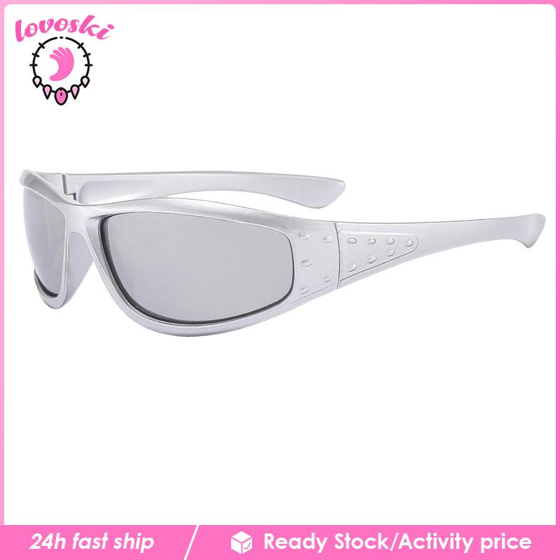 Kính Mát Hình Chữ Nhật Phong Cách Retro Chạy Bộ Ngoài Trời