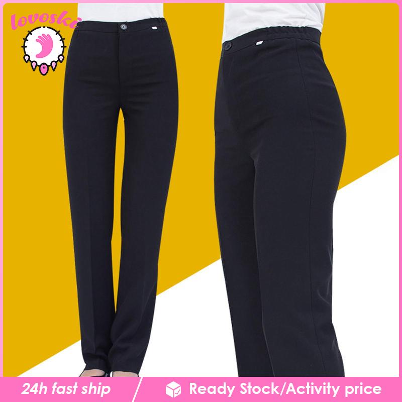 Quần Tây Ống Đứng Thanh Lịch Thời Trang Công Sở Cho Nữ