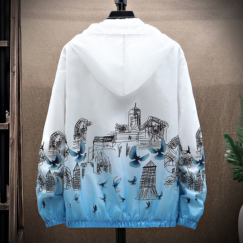 Giao Hàng Trong Vòng 24 Giờ#Áo Thun Tay Ngắn Chống Nắng Siêu Mỏng Thoáng Khí Phong Cách Hàn Quốc Thời Trang Mùa Hè Cho Nam