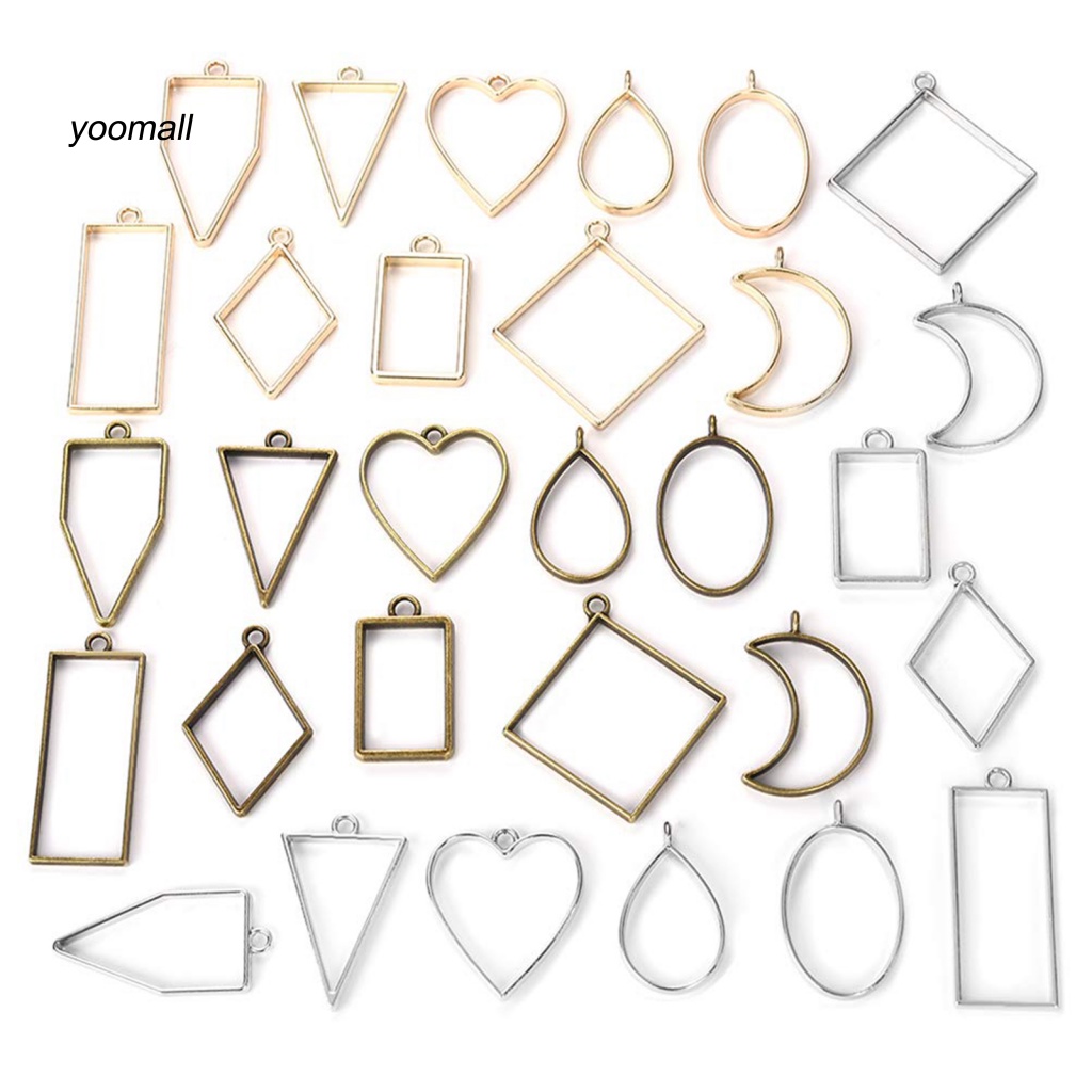 Set 30 Khuôn Hợp Kim Làm Trang Sức