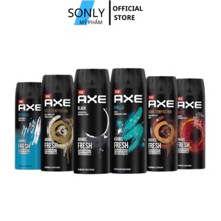 Xịt khử mùi nam axe deodorant & body spray - 150ml - sonly