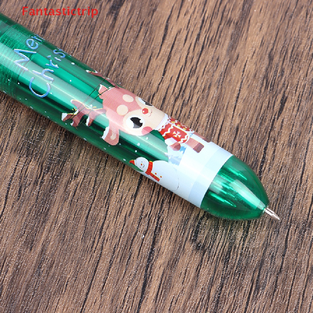 Bút Bi 10 Màu Ngòi 0.5MM Chủ Đề Giáng Sinh