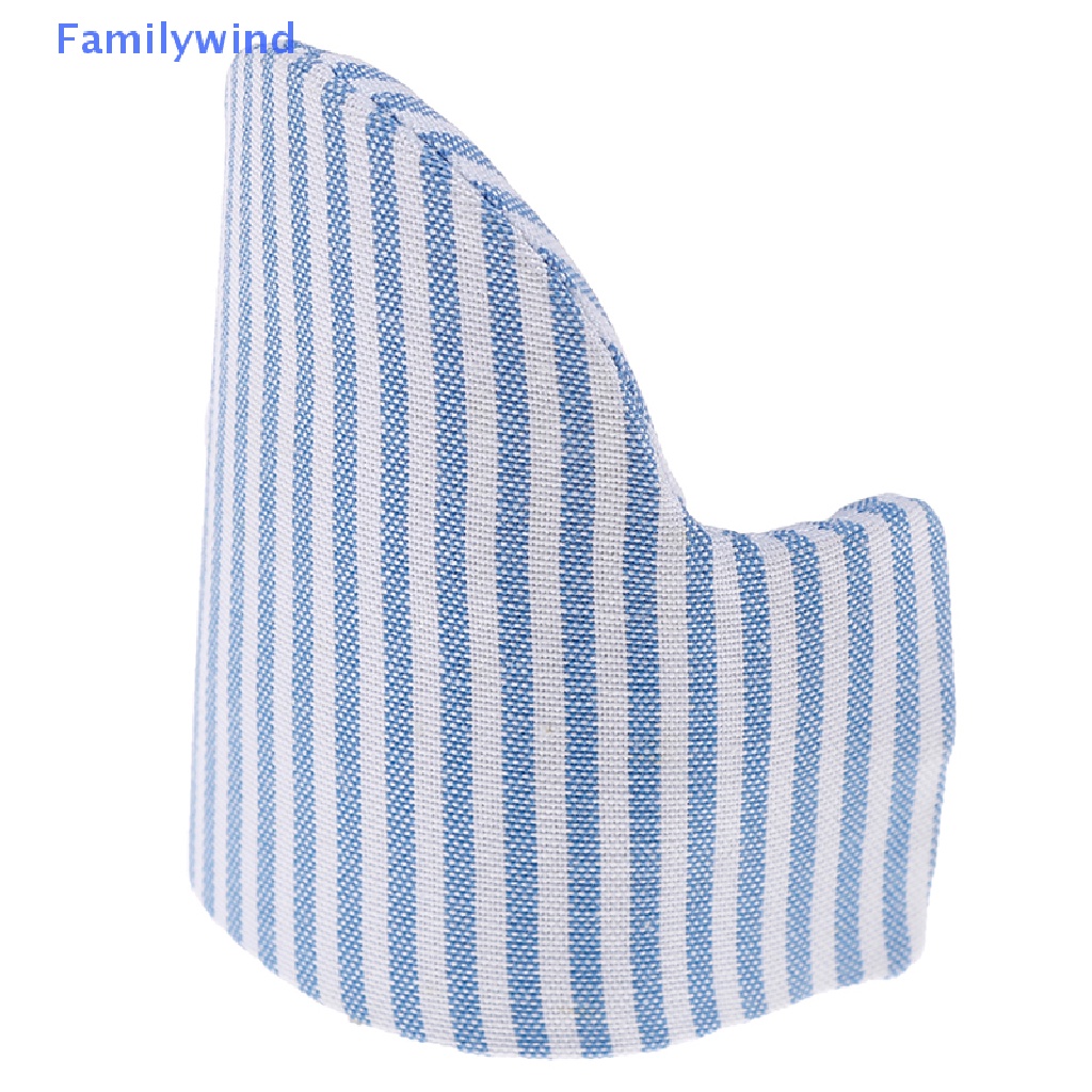 Mô Hình Ghế sofa Họa Tiết Kẻ Sọc Trang Trí Nhà Búp Bê Tỉ Lệ 1: 12