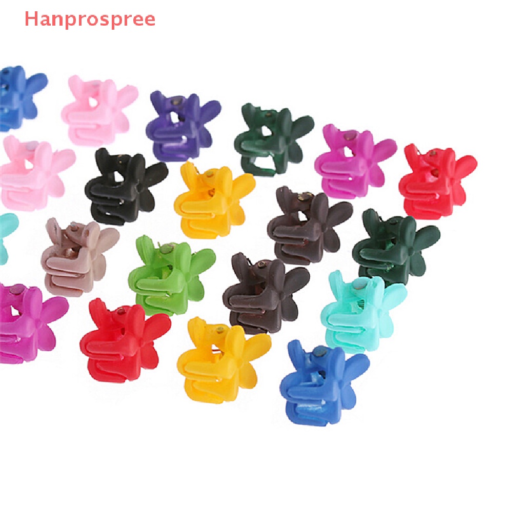 Set 30 Kẹp Tóc Hoa Mini Nhiều Màu Cho Bé Gái