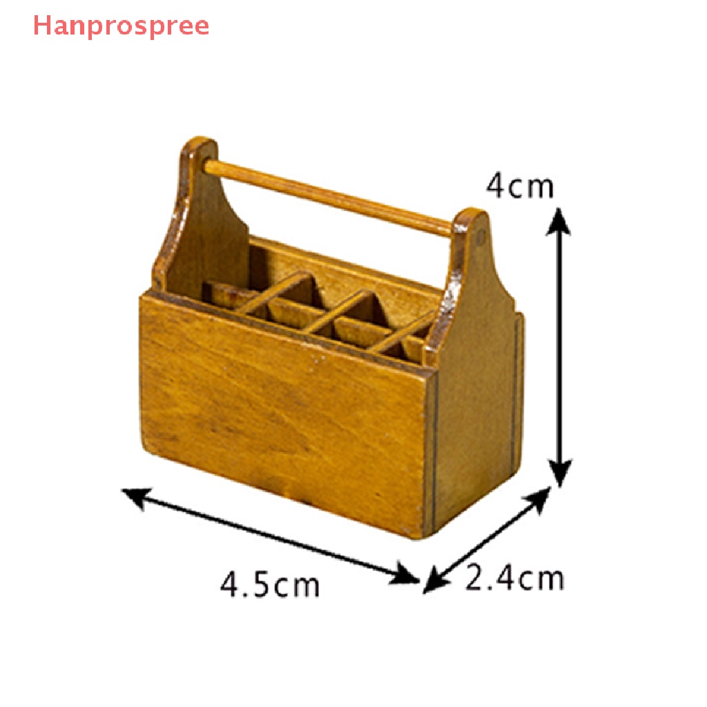 1 Hộp Đựng Dụng Cụ Sửa Chữa Mini 1: 12 Cho Nhà Búp Bê