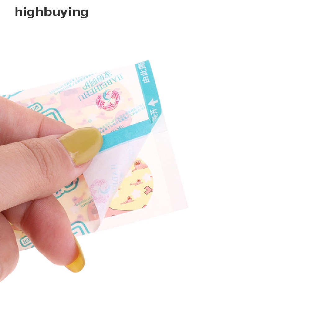 Set 120 Băng Cá Nhân Thoáng Khí Chống Thấm Nước Họa Tiết Hoạt Hình