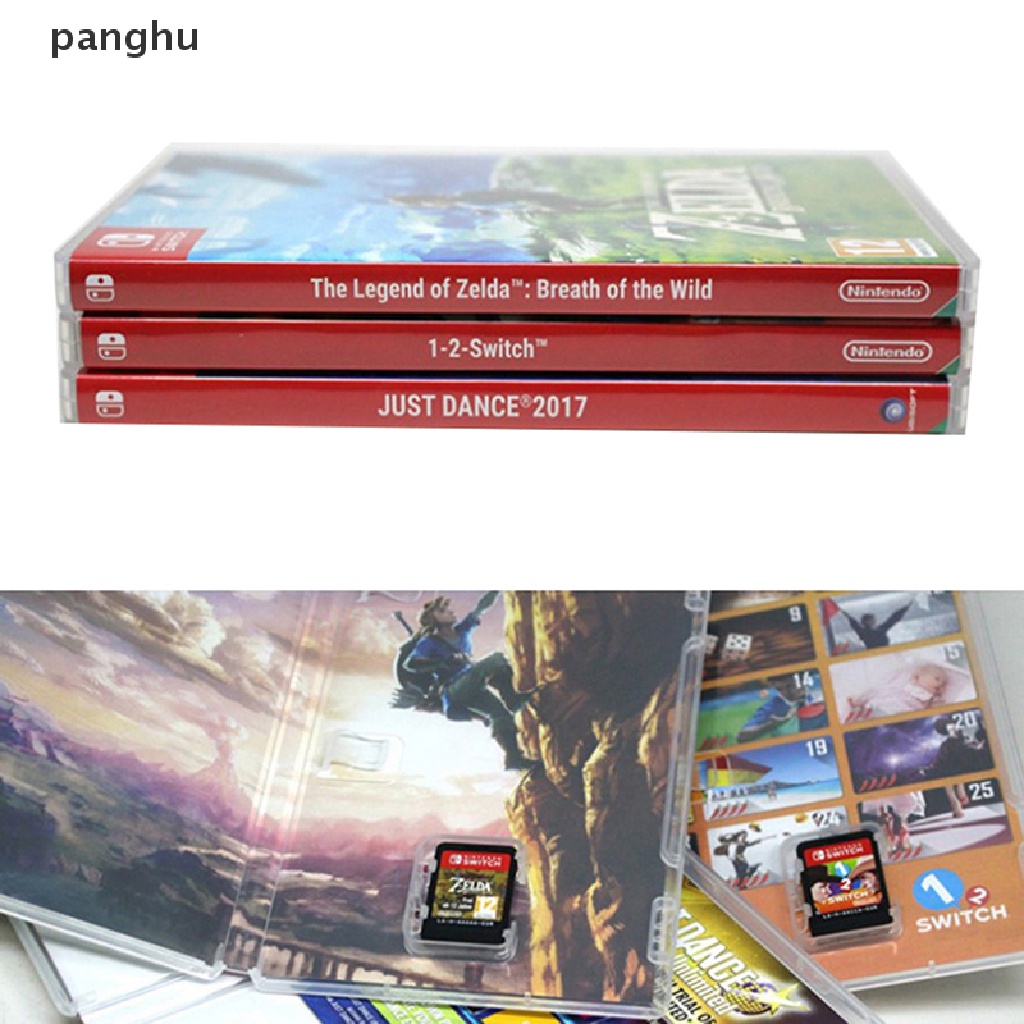 1 Hộp Đựng Thẻ Game Trong Suốt Tiện Dụng Cho Switch NS