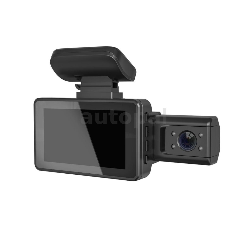 Máy Quay A88 HD 1080P 360 Độ Chất Lượng Cao° Camera Hành Trình Màn Hình 3 Inch IPS Cảm Ứng G Cho Xe Hơi