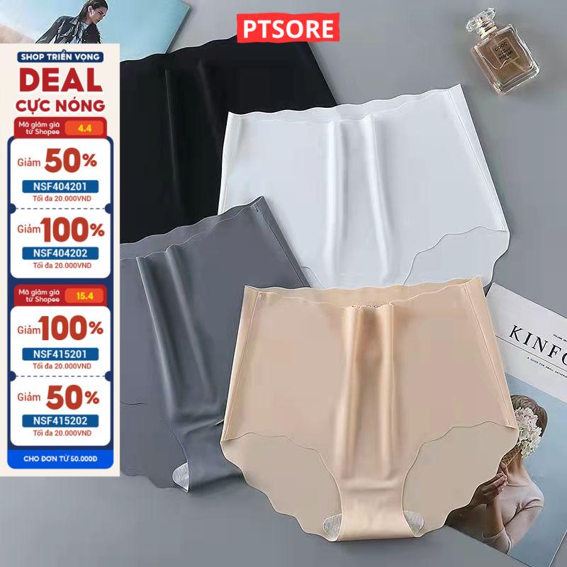 Quần lót nữ đúc su viền sóng cạp cao che bụng không lộ viền FLQ191