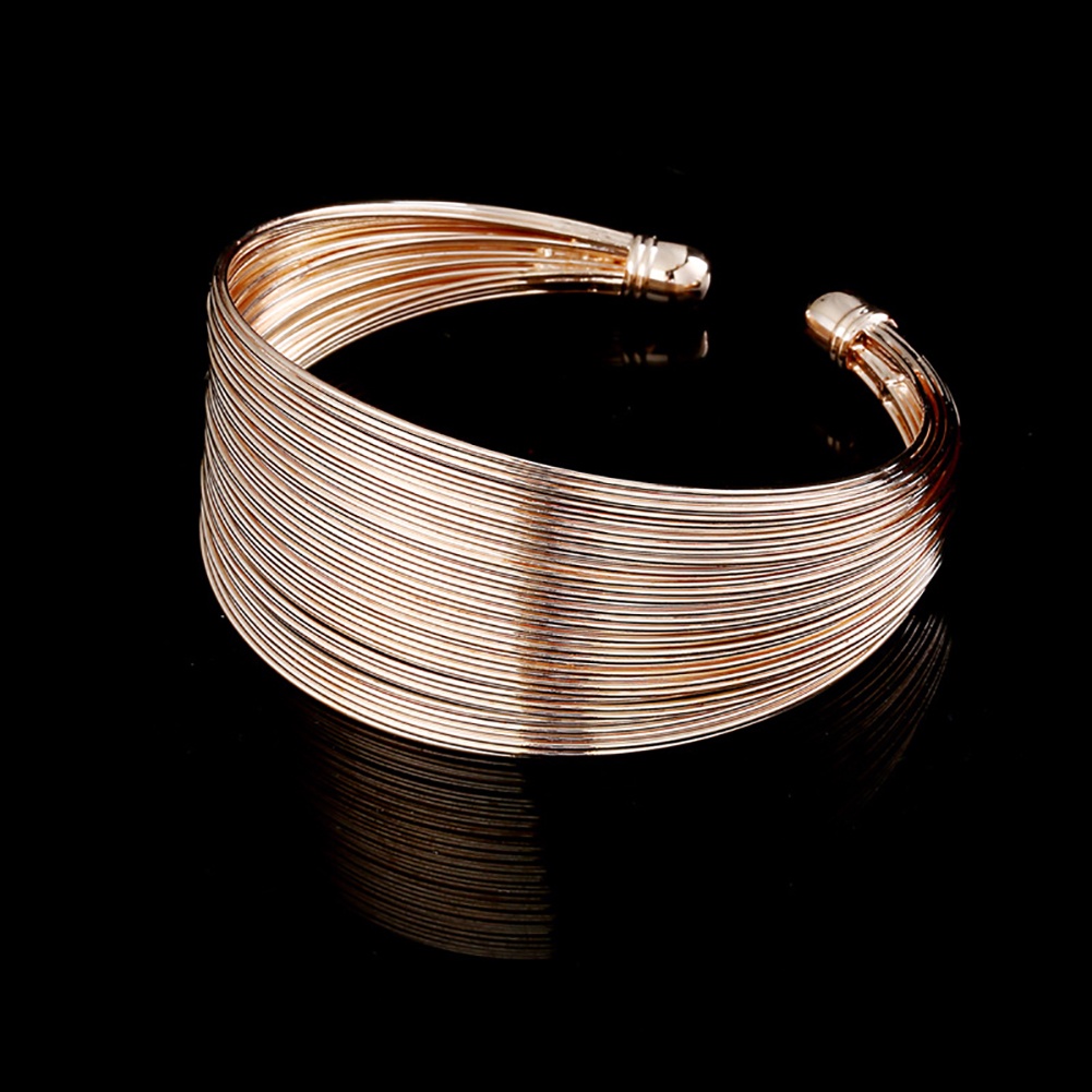 Kỹ Thuật Số| Vòng Đeo Tay Dạng Mở Nhiều Dây Thời Trang Cho Nữ