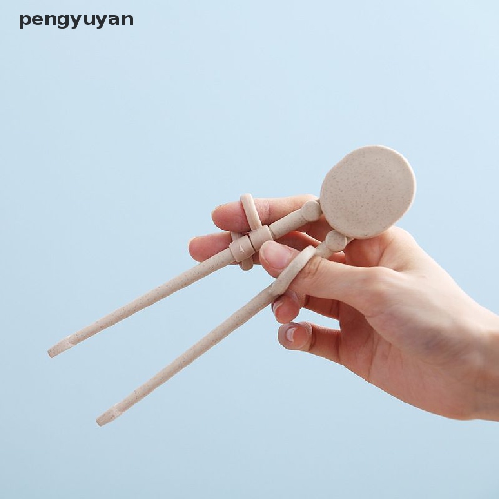 [pengyuyan] Gậy Tập Ăn Cho Người Mới Bắt Đầu Bằng Rơm Lúa Mì Phong Cách Trung Hoa [Mới]