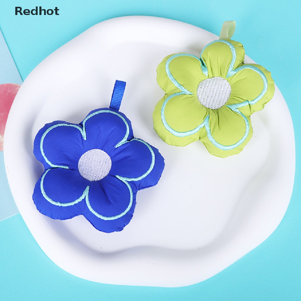 Móc Khóa Dây Treo Túi Xách / Xe Hơi Bằng Vải Hoa Anh Đào Dễ Thương &lt; Redhot &gt; Quà Tặng Cho Bé Đang Bán Chạy