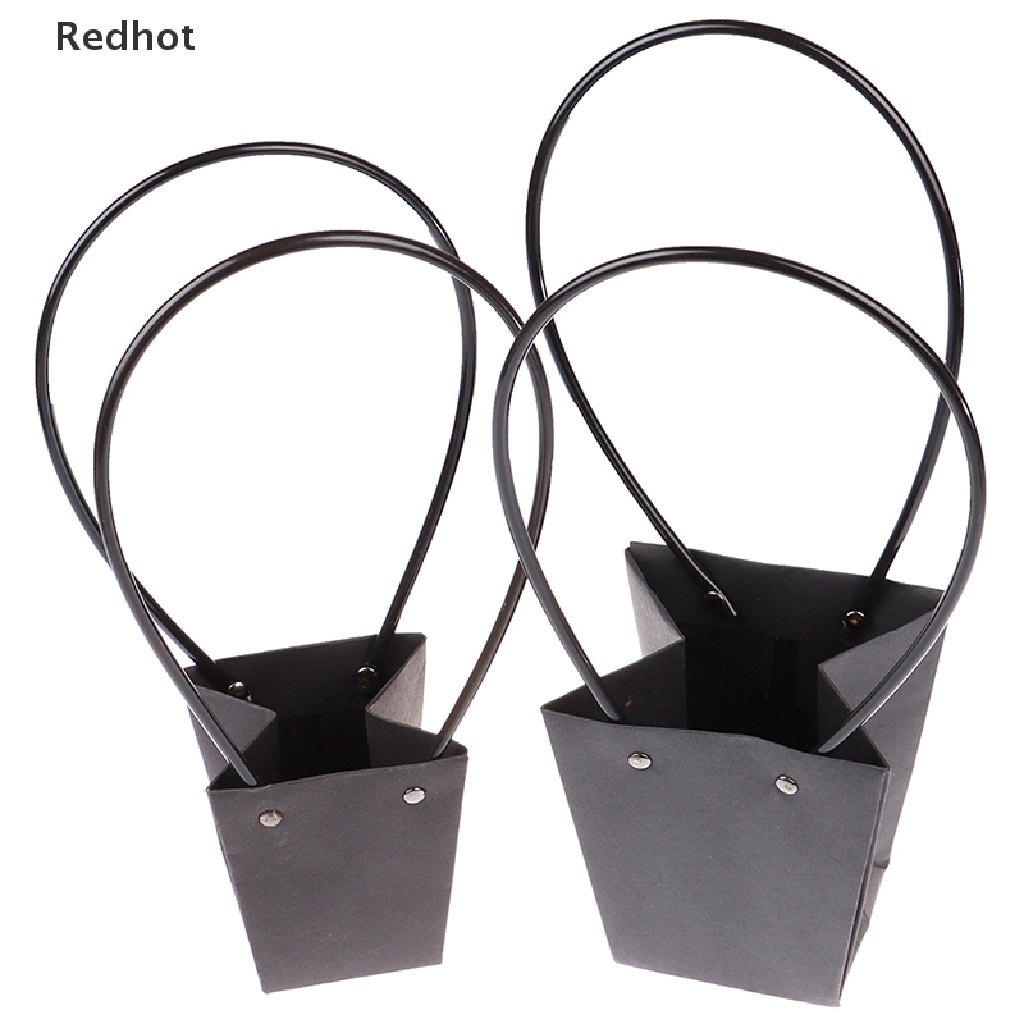 Túi Giấy Kraft Đựng Hoa Chống Thấm Nước Có Tay Cầm Tiện Lợi