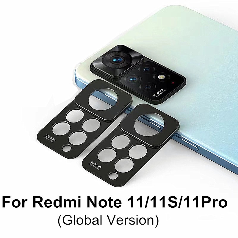 Ốp Điện Thoại Kim Loại Bảo Vệ Ống Kính Máy Ảnh Cho Xiaomi Redmi Note 12 pro 5G Note 11 pro 11S 11 pro 5G