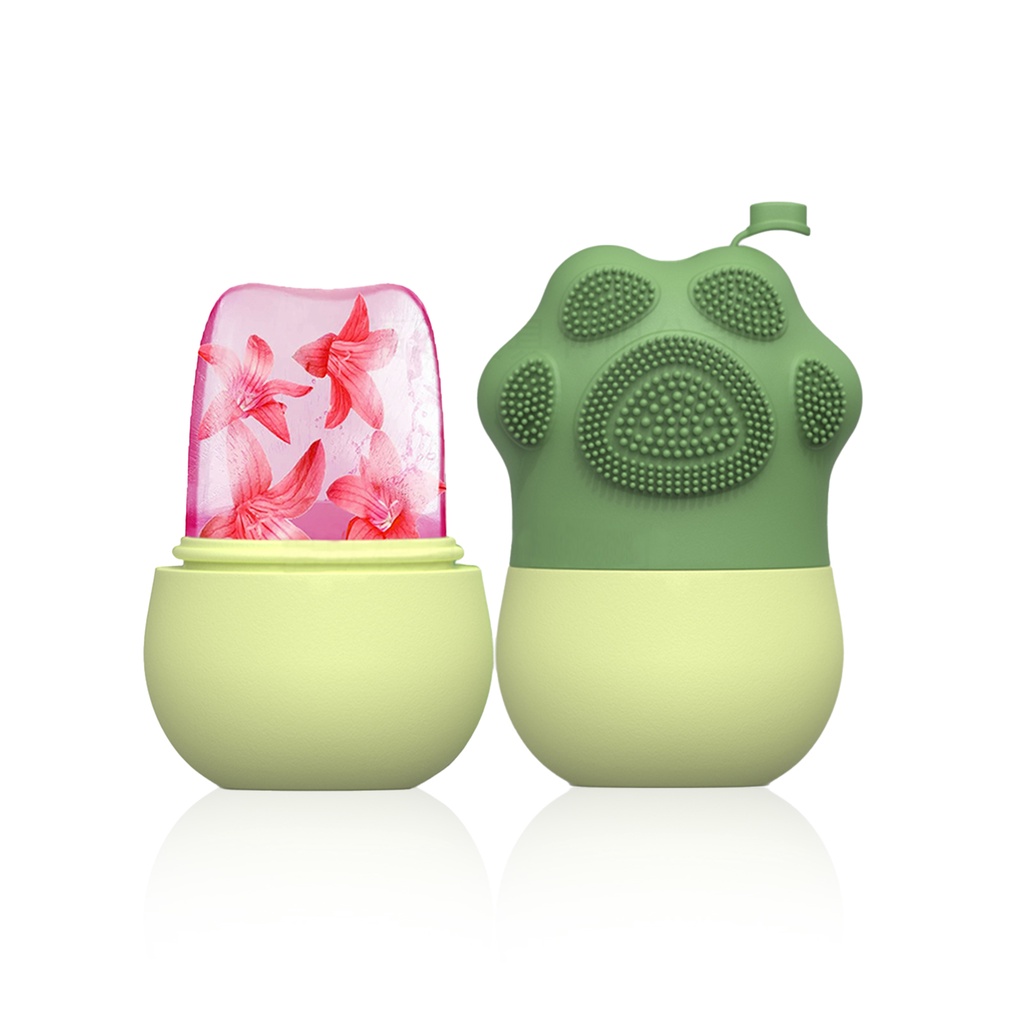 Cây Lăn Đá Viên Đá Mát Xa Mặt Bằng Silicon Giúp Giải Phóng Da heby1