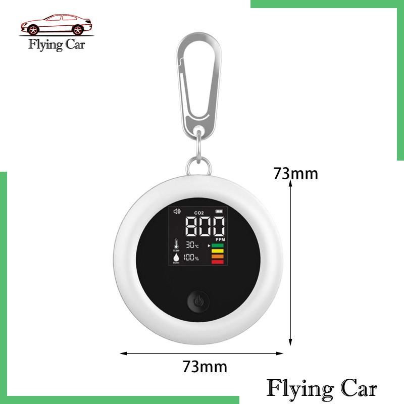 [Lzdjfmy2] Máy Kiểm Tra Chất Lượng Không Khí Ghi Âm Thời Gian Thực Cho Xe Hơi