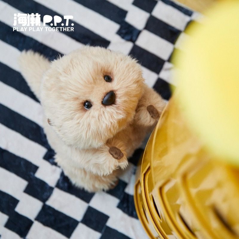 Dễ thương Khách sạn biển sâu Sea Sea Rái cá biển Jelly Beans Đồ chơi sang trọng Nhồi bông Khách sạn biển sâu Sea Rái cá biển Plushie Doll