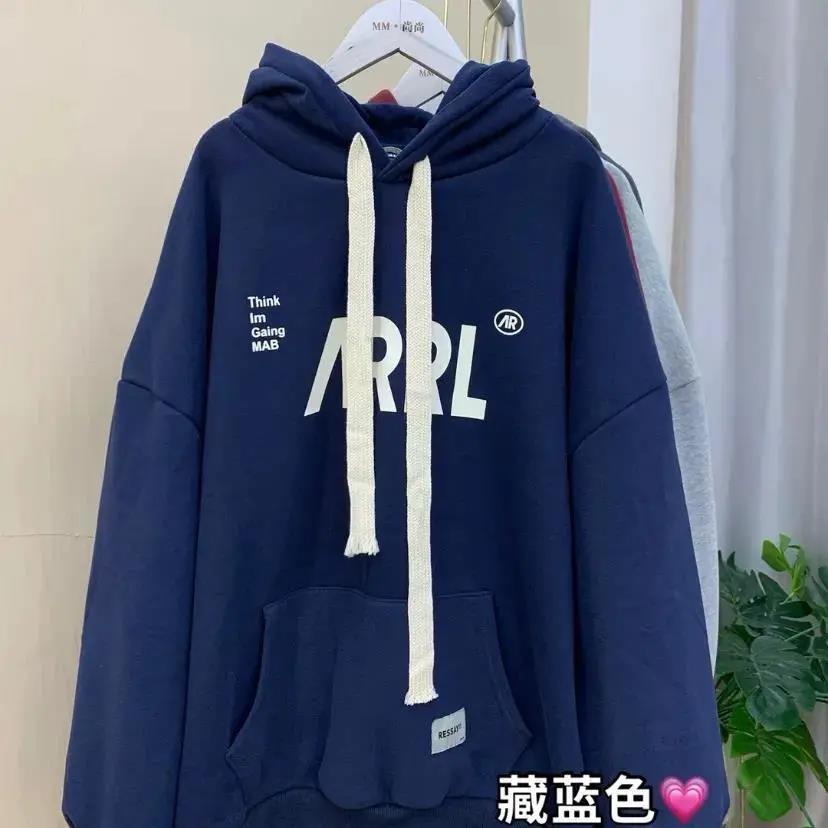 Áo Hoodie Dáng Rộng In Chữ Phong Cách Hàn Quốc Thời Trang Xuân Thu Cho Nữ