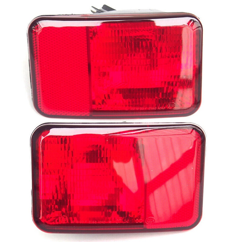 1 Cặp Đèn Sương Mù Gắn Đuôi Xe Hơi Chất Lượng Cao 55078104Vỏ Xe Jeep Wrangler 2007-2018