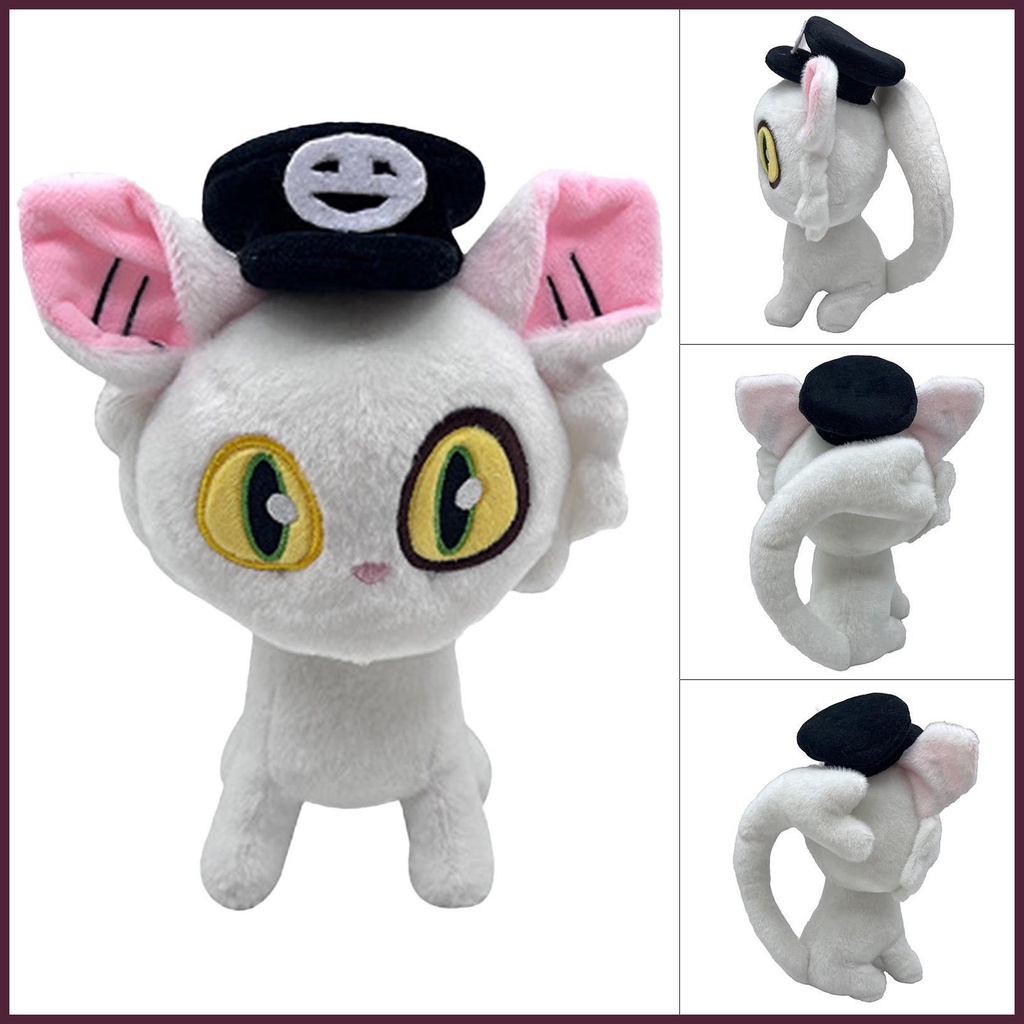 Mèo Nhồi Bông Mềm Mại Dễ Thương 23cm