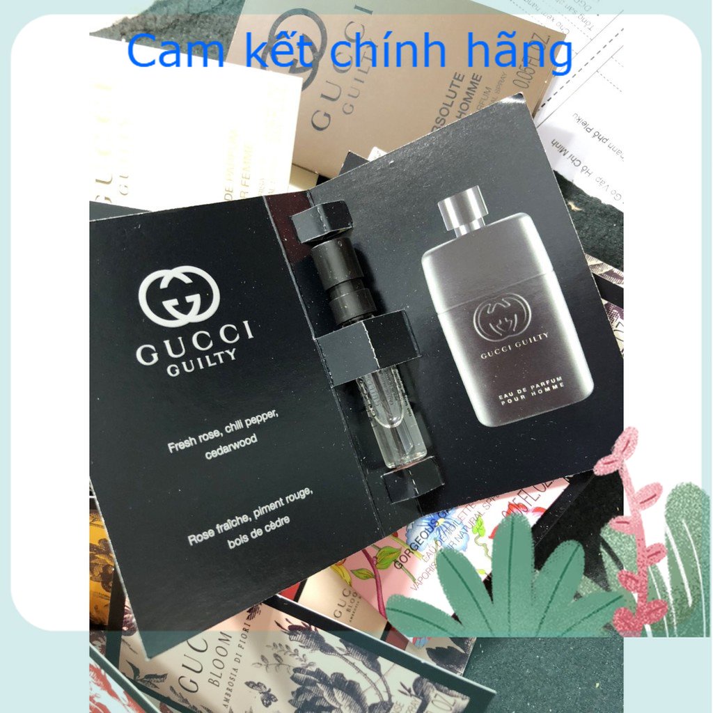 Vial Nước Hoa Gucci