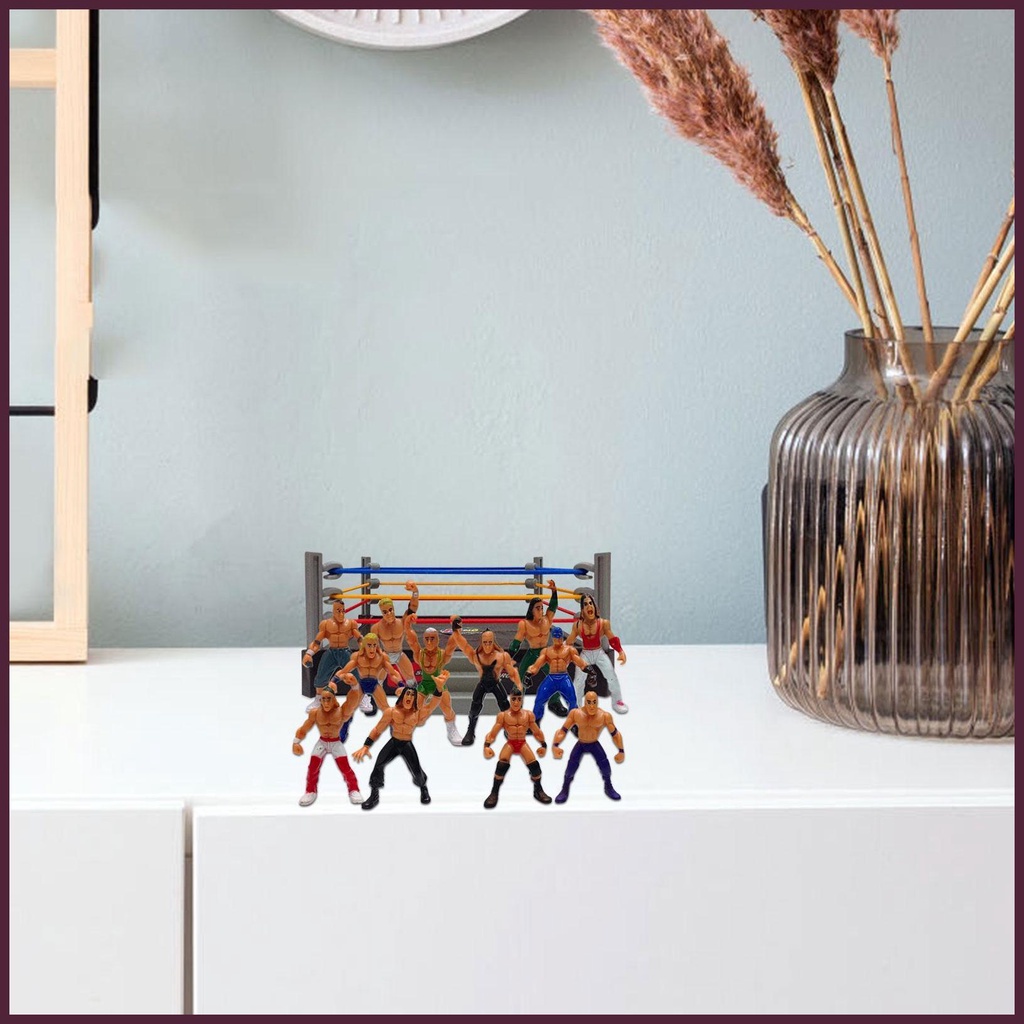 Đồ Chơi Mô Hình Wrestling Kèm Nhẫn Và Phụ Kiện Vui Nhộn Cho Bé
