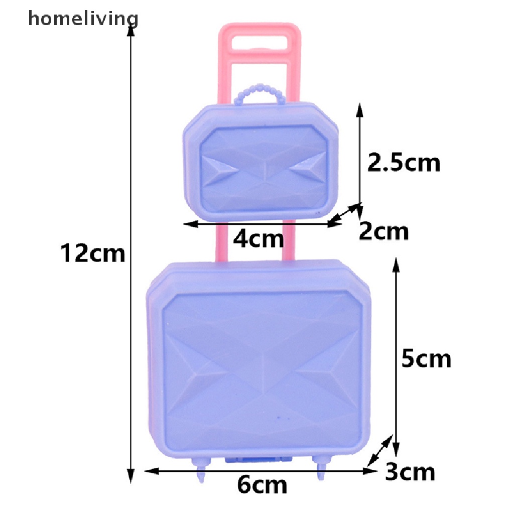 Va Li Đồ Chơi Tỉ Lệ 1: 12 Trang Trí Nhà Búp Bê