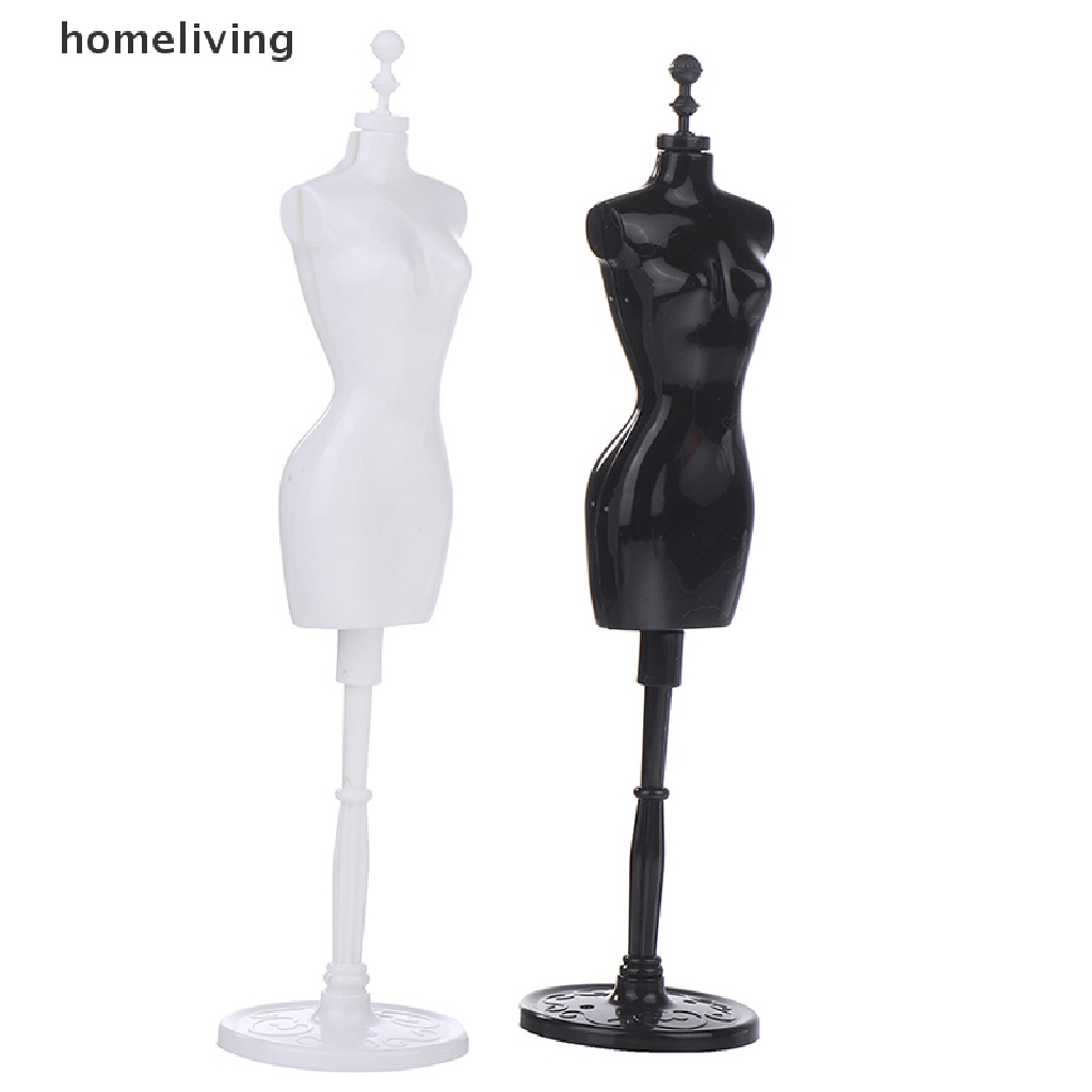 1 Bộ Mô Hình Ma Nơ Canh Kèm Móc Áo Cho Nhà Búp Bê Tỉ Lệ 1: 6