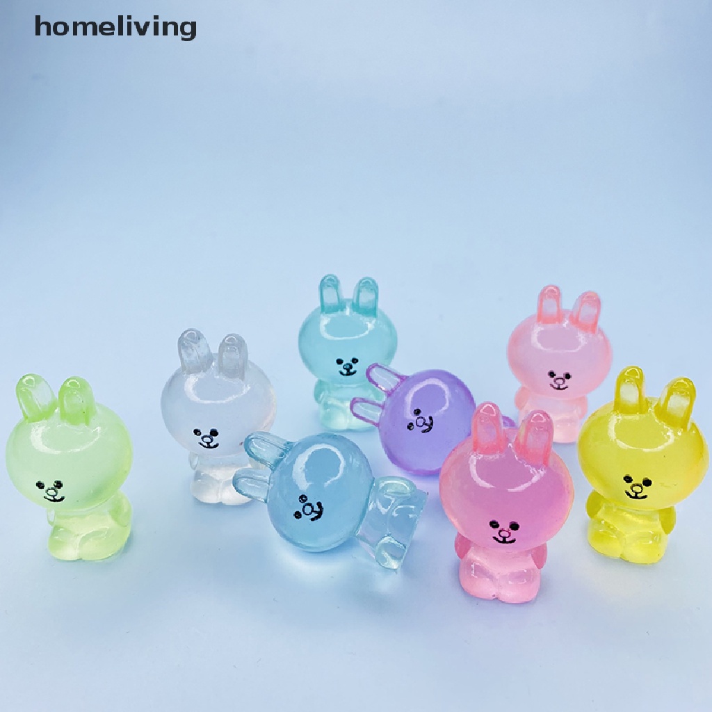 Thỏ Dạ Quang Dễ Thương Dùng Trang Trí Thủ Công DIY