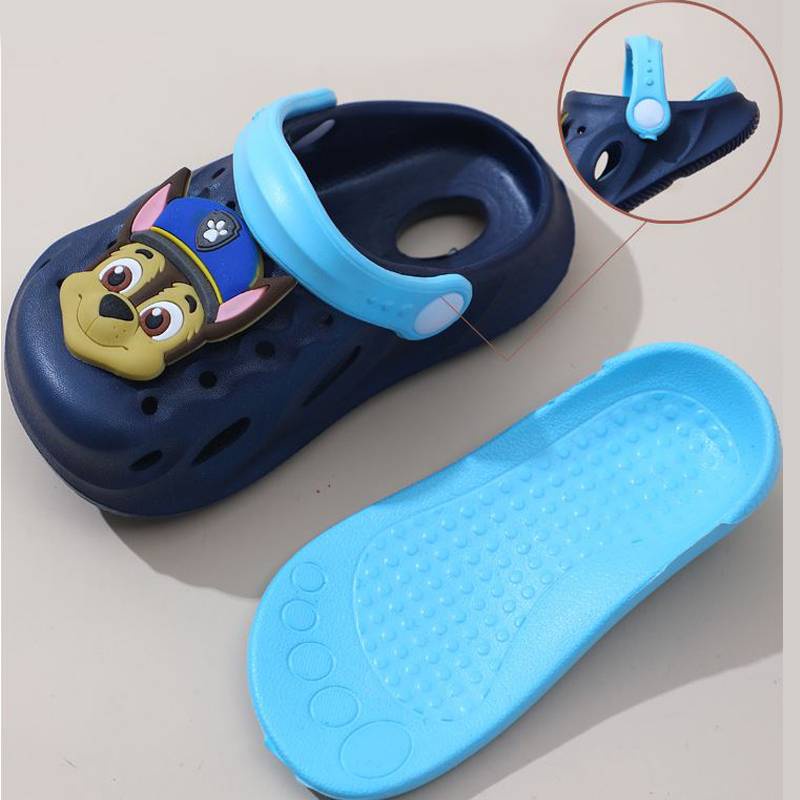 Dép Đi Trong Nhà Tắm Chống Trượt Mềm Mại Họa Tiết Hoạt Hình PAW Patrol Chase Skye Marshall Rubble Zuma Cho Bé