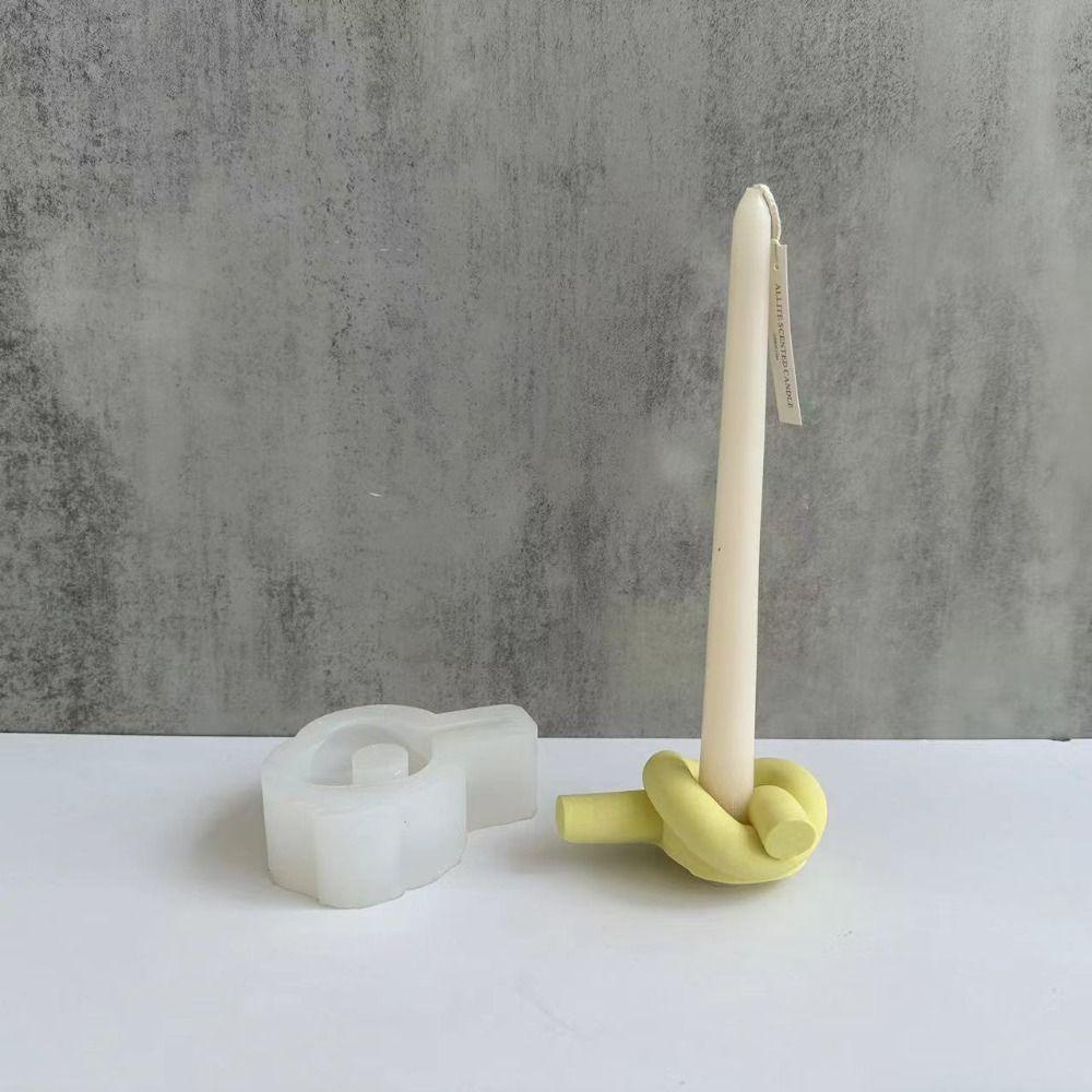 Khuôn Silicone Làm Đế Nến Thủ Công DIY