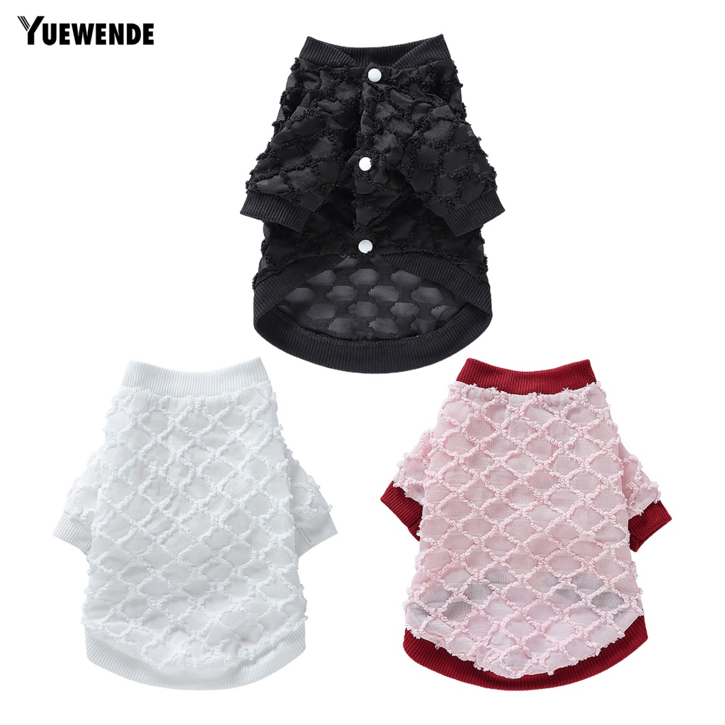 Yue.z Áo Thun Ngắn Tay Mặc Hàng Ngày Cho Thú Cưng