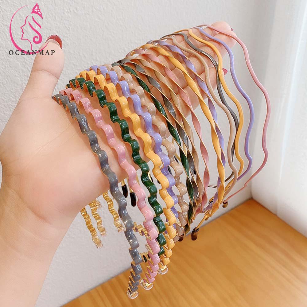 1 Băng Đô Nữ Thiết Kế Gợn Sóng Thời Trang